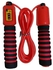 Adjustable Jump Rope With Counter & Comfortable Handles - Red