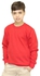 OneHand Basic Sweatshirt Melton Cotton For Kids - Red