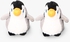 Grey Pippa Penguin 3D Slippers