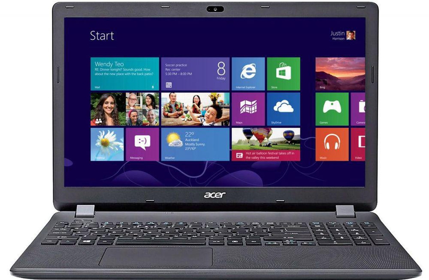 Acer Aspire E15 ES1-512 (Intel Celeron, 500GB HDD, 2GB DDR3 RAM, 15.6'' Display) - Black
