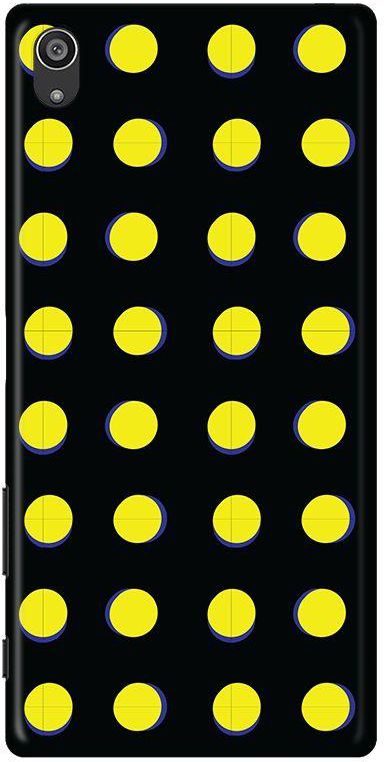 Stylizedd Sony Xperia Z5 Premium Slim Snap Case Cover Matte Finish - Yellow Dots