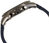 Bigotti BG.1.10299-5 Milano Leather Strap Watch for Men, Dark Blue