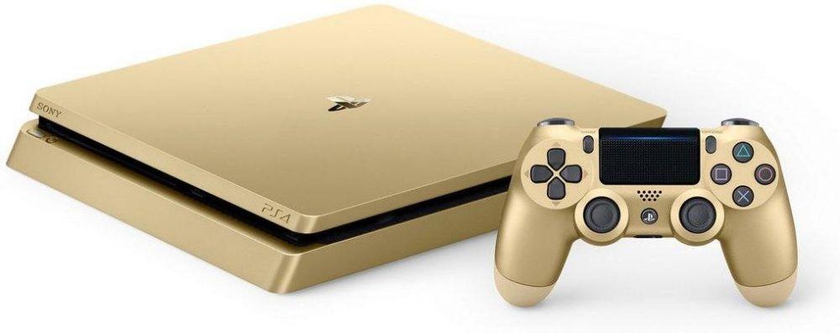 Sony PlayStation 4 Slim - 1TB, 1 Controller, Gold