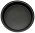 صينية كيك دائرية مطلية بالتفلون، طبق عميق، امنة للاستخدام في الفرن وغسالة الصحون، سهلة التنظيف، لون اسود/احمر (28 سم)
