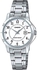 Get Casio MTP-V004D-7BUDF Analog Watch for Men, Stainless Steel Band - Silver with best offers | Raneen.com
