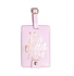 Luggage tag - I’m Outta Here (Pink Metallic)