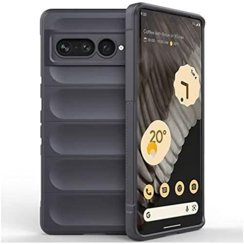 Compatible with Google Pixel 7 Pro Case, Anti-Scratch Durable Shockproof Protection Slim Fit Anti-Slip Cover - New Premium Original Cover by Graby Shop - Anti-scratch Protector Cover - Grey