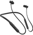 Lazor Groove Plus Dual Dynamic Drivers Bluetooth Headphones, Neckband Wireless Earbuds with Crossover Bluetooth 5.0 Headset Sports Earphones Audio Up to 12 hours playback time EA65 Black
