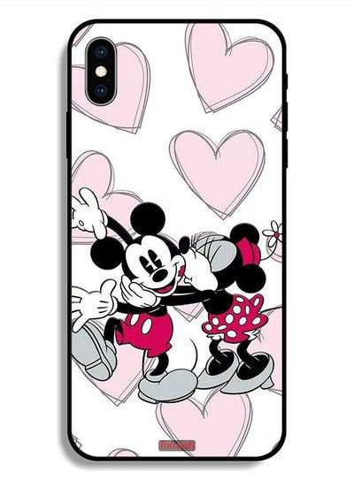 Protective Case For Apple iPhone X Mickey Mouse Hug