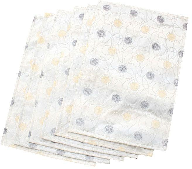 Oasis Creations Set Of 6 Shimmering Dining Table Mats