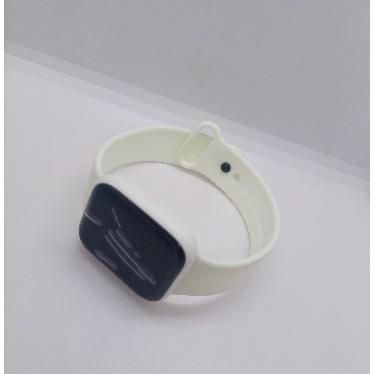 Unisex Touch Screen Cube LED Watch - White