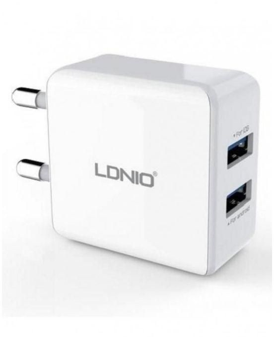 LDNIO USB Travel Charger For IPhone 5/5s/6/6+ - 2-Port
