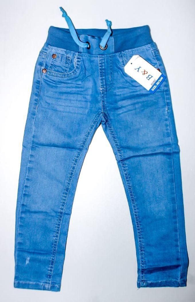 Boy's Denim Jeans Pants-Blue