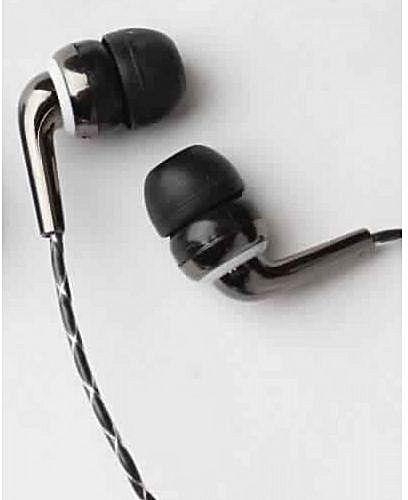 Generic Universal Handsfree Earphones with remote and mic - Black