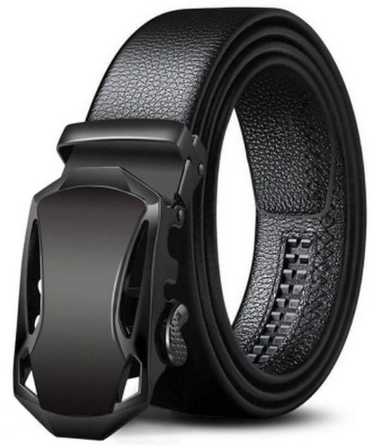 Executive Men's Leather Belt-Black