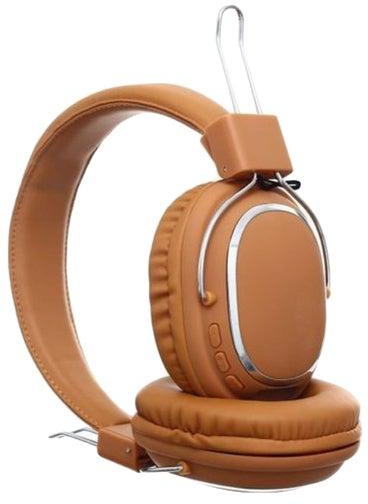 Bluetooth Wireless Over-Ear Headphones Brown/Silver