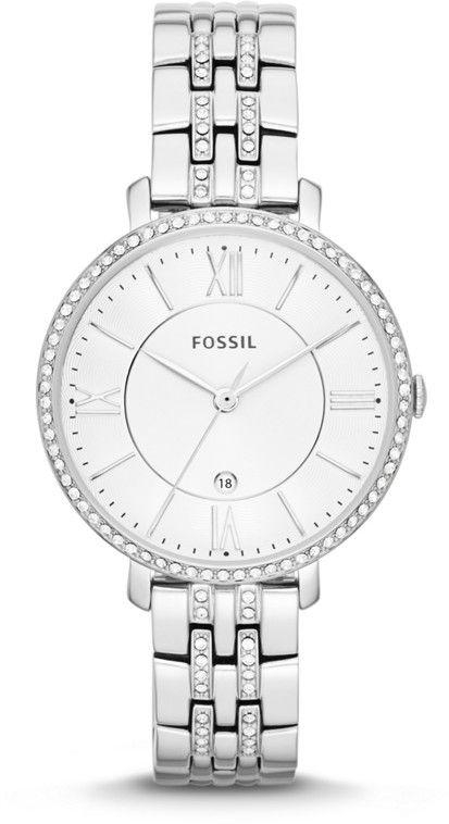 Fossil Jacqueline for Women - Casual Leather Band Watch - ES3545P