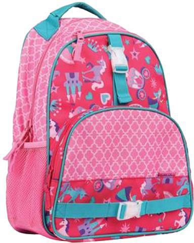 Stephen Joseph Princess All-Over Print Backpack for Girls - Pink