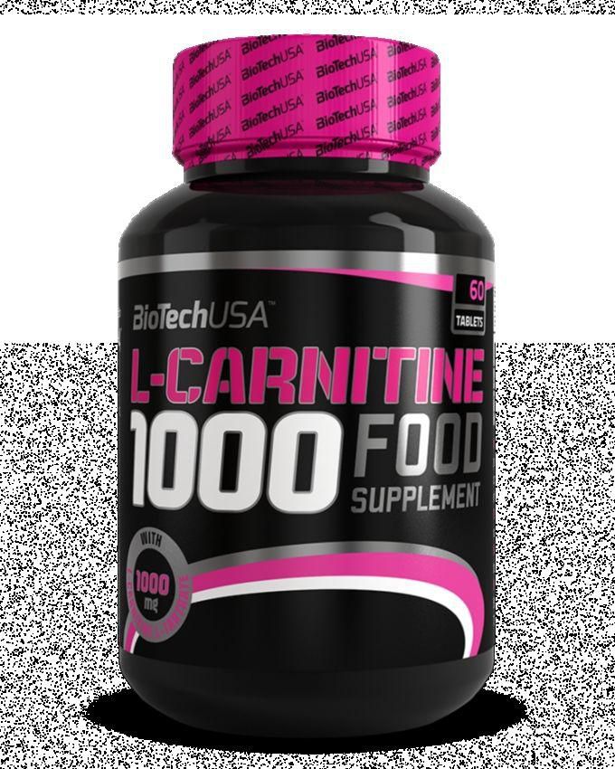 BiotechUSA L-Carnitine 1000 Mg - 60 Capsules