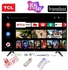 TCL 43S5400 S Series, 43" Full HD Smart TV - Black + TOSHIBA 32GB FLASH+ 4 WAY EXTENSION SWITCH.