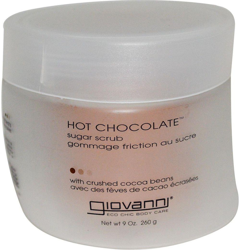 مقشر شكولاتة الساخن - ماركة أمريكية - Giovanni Hot Chocolate Sugar Scrub