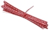 Specially For You Gift Wrapping Twist Ties - 25 Pcs -Red