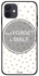 Don't -forget To Smile Printed Case Cover -for Apple iPhone 12 mini White/Grey/Beige White/Grey/Beige