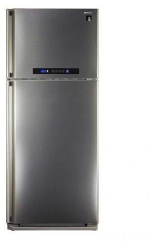 Sharp SJ-PC48A(ST) Top Mount Refrigerator - 16 Ft - Silver