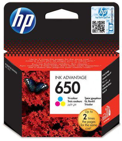 HP 650 Tri-colour Ink Cartridge – CZ102AE