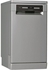 Ariston Dishwasher 45 cm 10 Persons 8 Program Digital Silver LSFO 3T223 W X