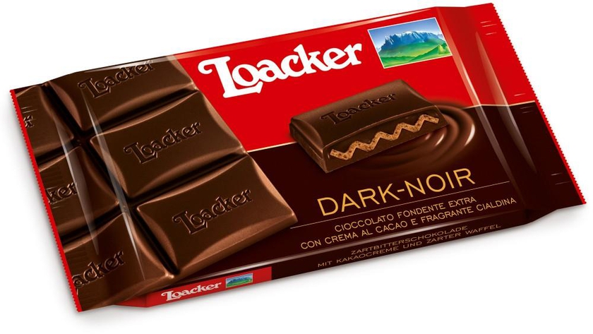 Loacker Dark Chocolate Bar 87g