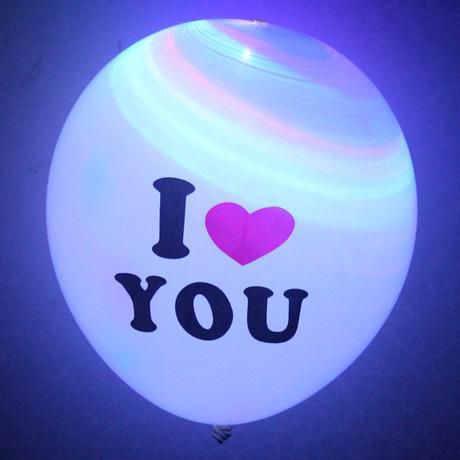 Lsthometrading LED balloon party decoration colorful lights balloons (3 Colors)