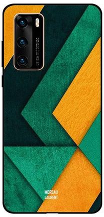 Skin Case Cover -for Huawei P40 Green/Yellow Green/Yellow