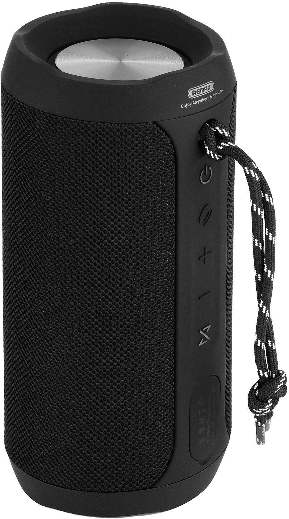 Remax Portable and Water Proof Bluetooth Speaker, Black