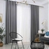 Grey Curtain For Window And Door