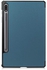 جراب متوافق مع Samsung Galaxy S7 T870 / T875 2020 S8 X700 / 706 2022 ، عرض متعدد الزوايا - حامل مغناطيسي مريح وغطاء جراب إيقاظ / نوم تلقائي يناسب Galaxy Tab S7 / S8 (أخضر)