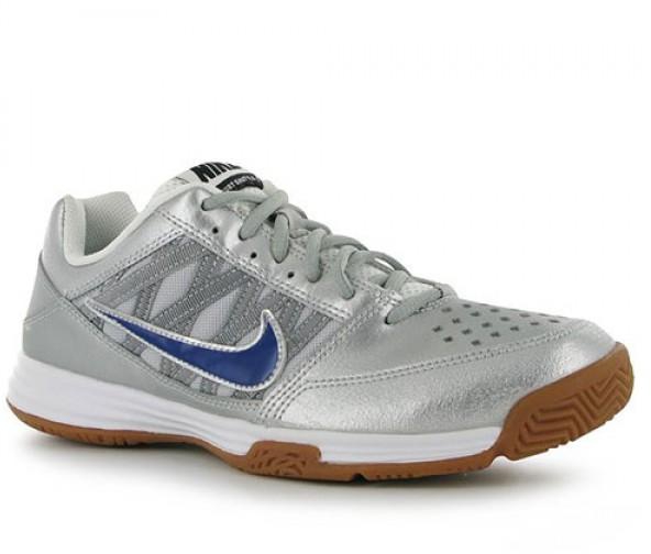 Nike 261080/11 Court Shuttle Men's Footwear Silver / Blue Size 9