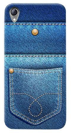 Thermoplastic Polyurethane Jeans Pattern Case Cover For Infinix Hot Note X551 Blue