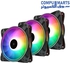 DeepCool CF120 Plus 3in1 PC Fans 3 Packs 120mm 1800RPM PWM Case Fans A