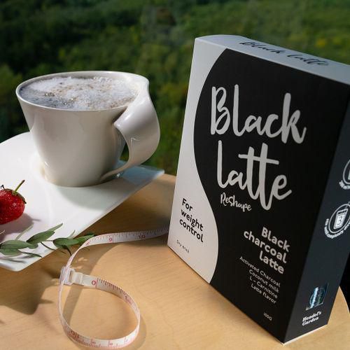 Black Latte Charcoal Coffee For Weight Loss
