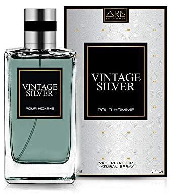 Vintage Silver by Aris - perfumes for men - Eau de Parfum, 100ml