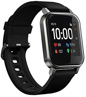 HAYLOU LS02 SmartWatch(1.4", 260mAh, Bluetooth 5.0, IP68)-Fitness Tracker with Haylou App(Heart Rate, Pedometer, Calorie, Sleep, Multi-Sports Tracking, Smart Notifications), iOS & Android Compatible