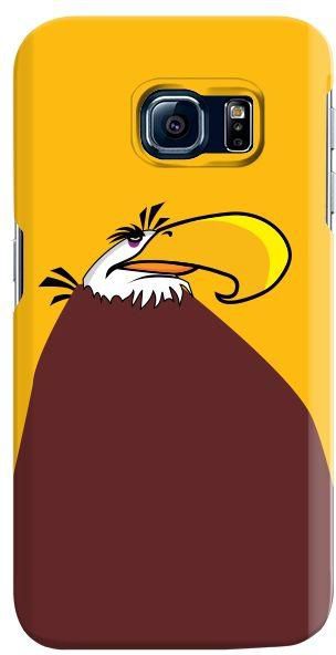 Stylizedd  Samsung Galaxy S6 Edge Premium Slim Snap case cover Gloss Finish - The Mighty Eagle - Angry Birds  S6E-S-36