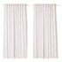 TIBAST Curtains, 1 pair, beige, 145x300 cm - IKEA