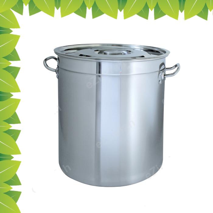 Zirafah 1.0 mm Stainless Steel Stock Pot 25x25cm