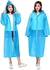 Raincoat For All With A Hood, Waterproof, Light And Easy To Carry, One Size Blue