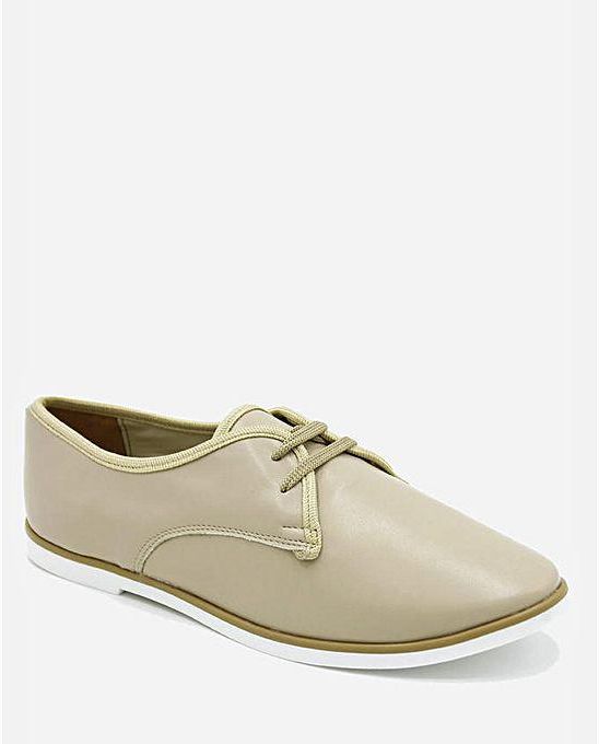 Tata Tio Flat Shoes - Beige