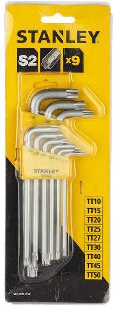 Stanley 9-Piece Torx Allen Key Set