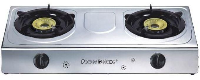 Power Deluxe Two Burner Table Gas Stove-PGS-201