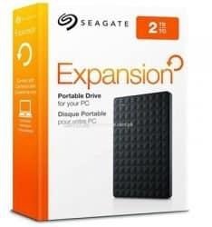 Seagate 2TB  Expansion Slim Portable Hard Drive